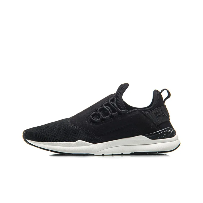 LiNing Sceptre Cushioned Anti-Slip Wear-Resistant Breathable Lightweight Low-Top Running Shoes Unisex Black White-0