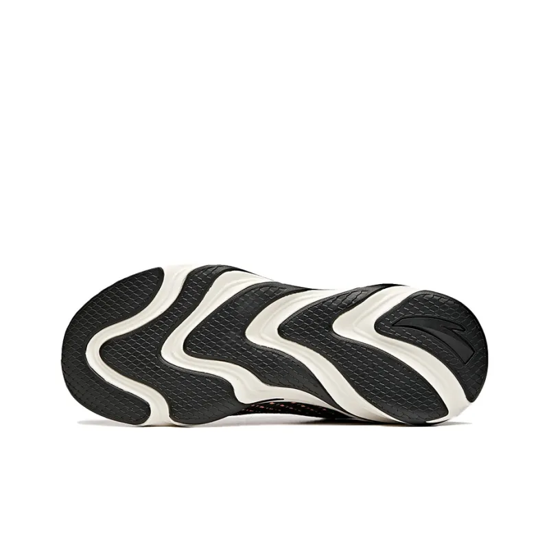 Anta Running Collection Low-Top Running Shoes Women's Black Red White-4