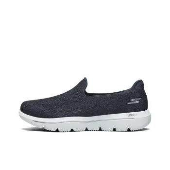 Skechers Go Walk 3 Wear-resistant And Lightweight Low-Top Running Shoes Women's Black Blue
