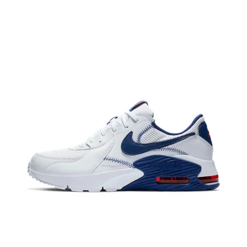 Nike Air Max Excee Running Shoes Men Low-Top White/Blue