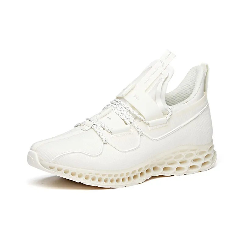 Anta A Flashfoam Wormhole Technology Low Top Running Shoes Men's White-1