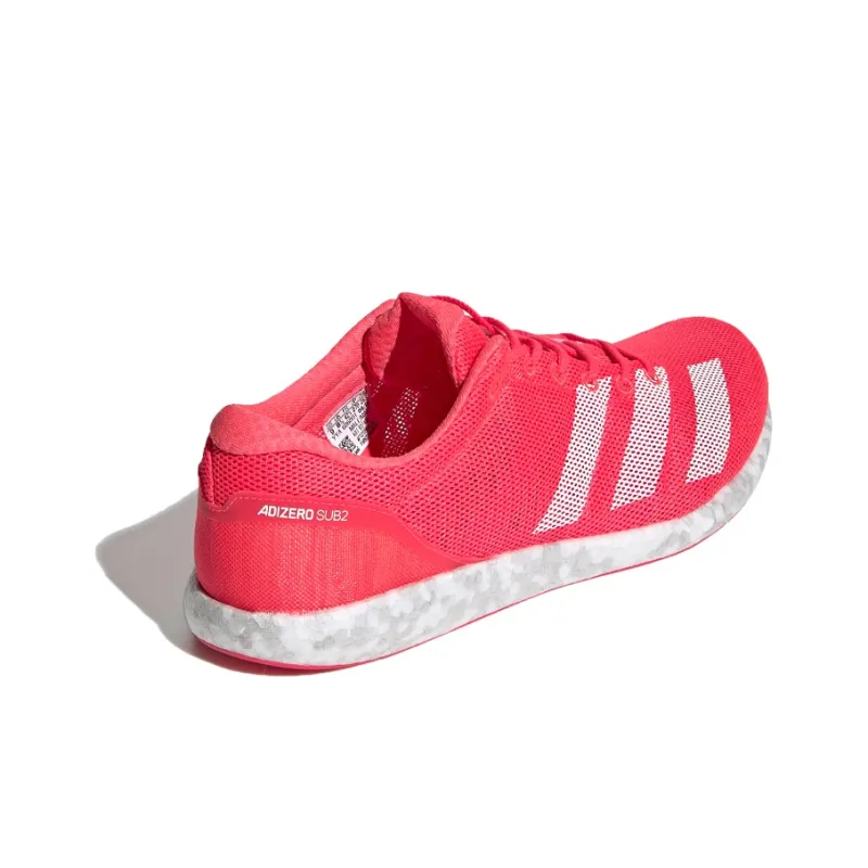 Adidas Adizero Sub 2 Shock Red Pink-3
