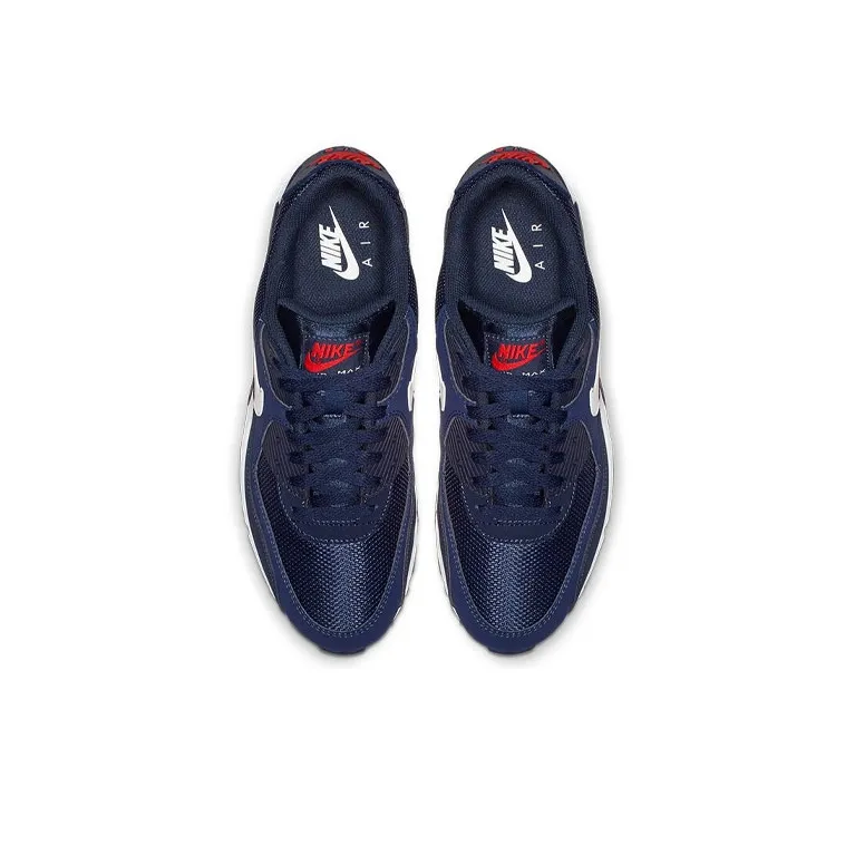Nike Air Max 90 Midnight Navy University Red White-3