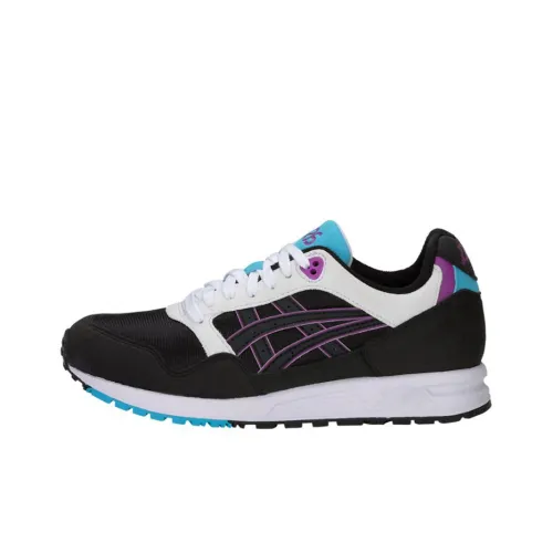 Asics Gel-Saga Running Shoes Unisex Low-Top Black/Purple