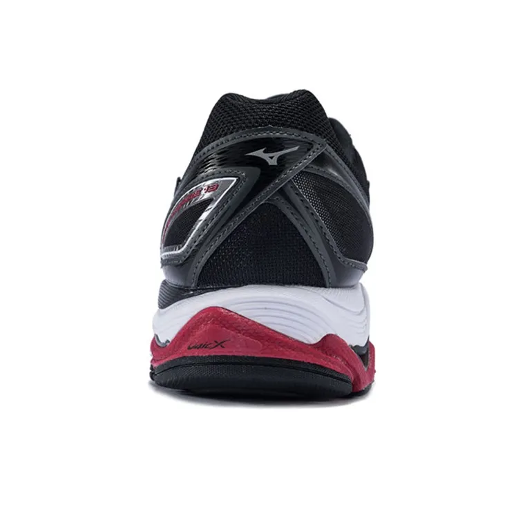 Mizuno Wave Inspire 13 Grey/Black Red-3