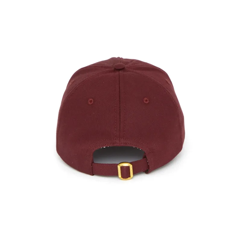 Valentino Cotton Baseball Caps Men's Red-2