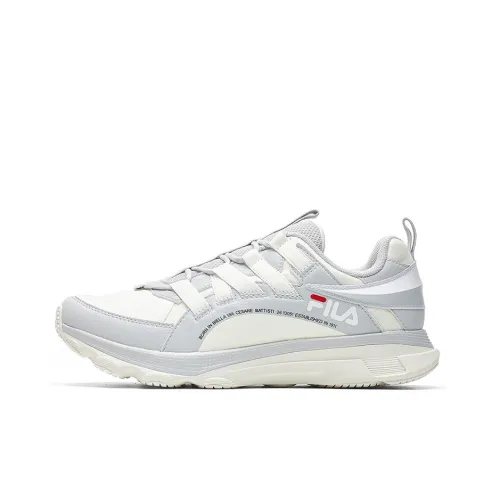 FILA Running Shoes Men Low-Top Slightly White