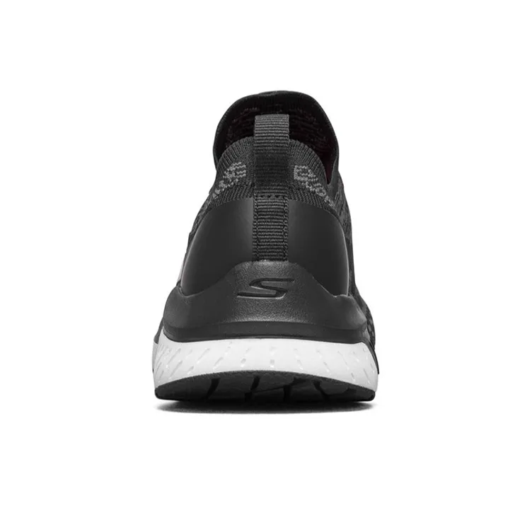 Skechers Go Run Steady Sports Shoes Black/White/Purple Women's-3