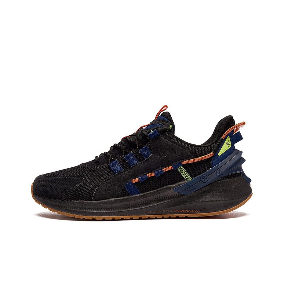 361° QU!KFOAM Running Shoes Men Low-Top Black US M 8 - POIZON