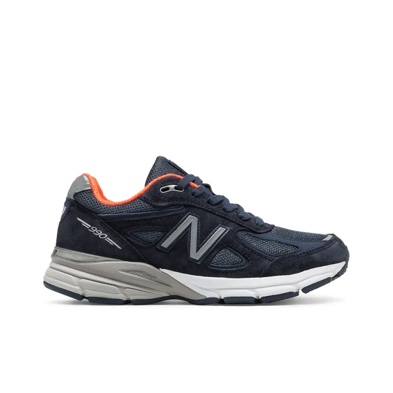 New Balance 990v4 Made In Usa 'Navy Orange' Women's-1