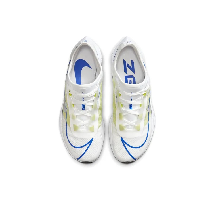 Nike Zoom Fly 3 White Silver Blue Lime Women's-3