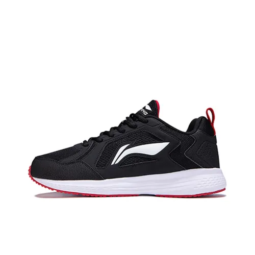 LINING Running Shoes Unisex Low-Top Black/Red