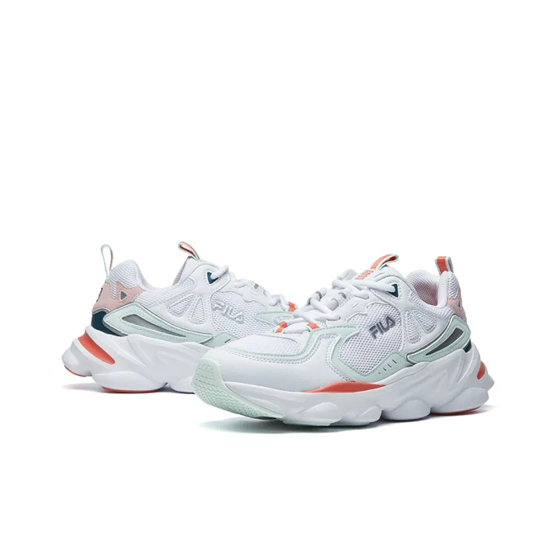 FILA Skipper Captain Retro White/green/orange Women's-2