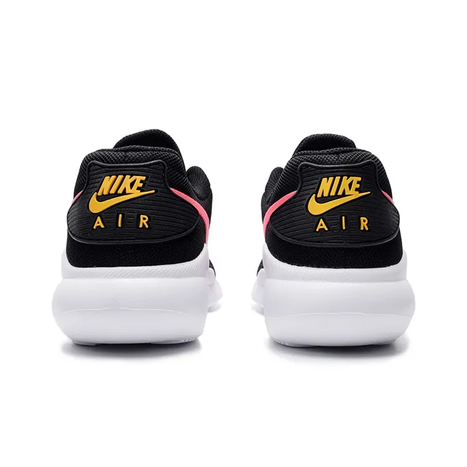 Nike Air Max Oketo Cushioned Slip-Resistant Low-Top Air Cushion Long Distance Running Running Shoes GS Black Red-4