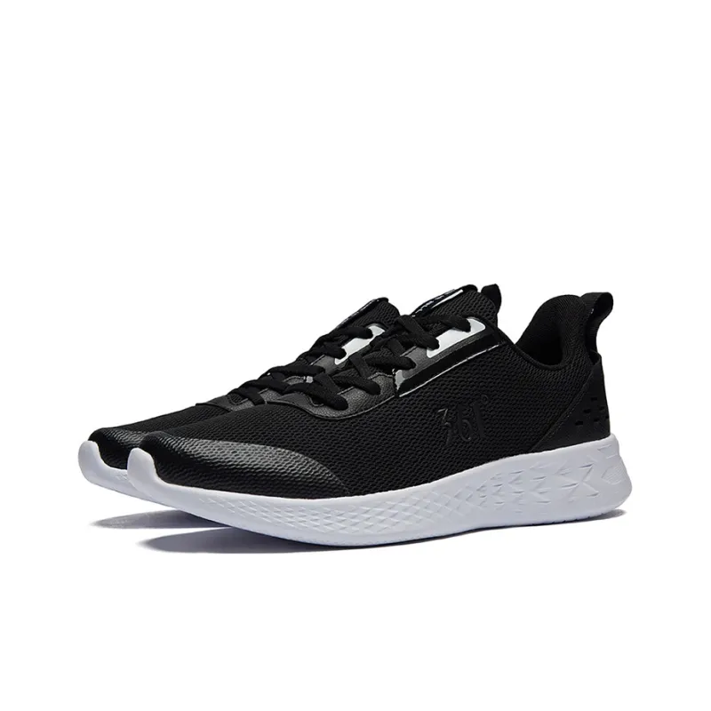 361° NFO Low Top Running Shoes Men's Black White-1