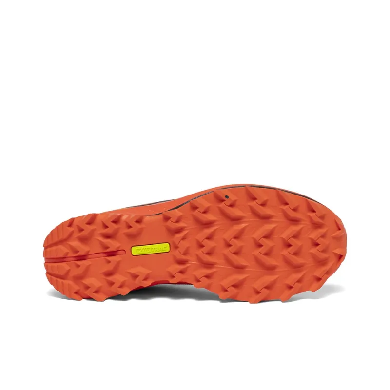 Saucony PEREGRINE 10 Running Shoes Men Low Top Orange Blue-4