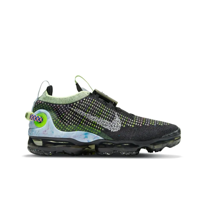 Nike Air VaporMax 2020 Flyknit Black Barely Volt Women's-1