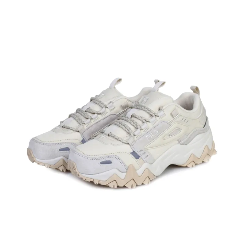 FILA X Bts Colorful Summer Collection Oakmont Tr Shoes Beige/White/Grey-1