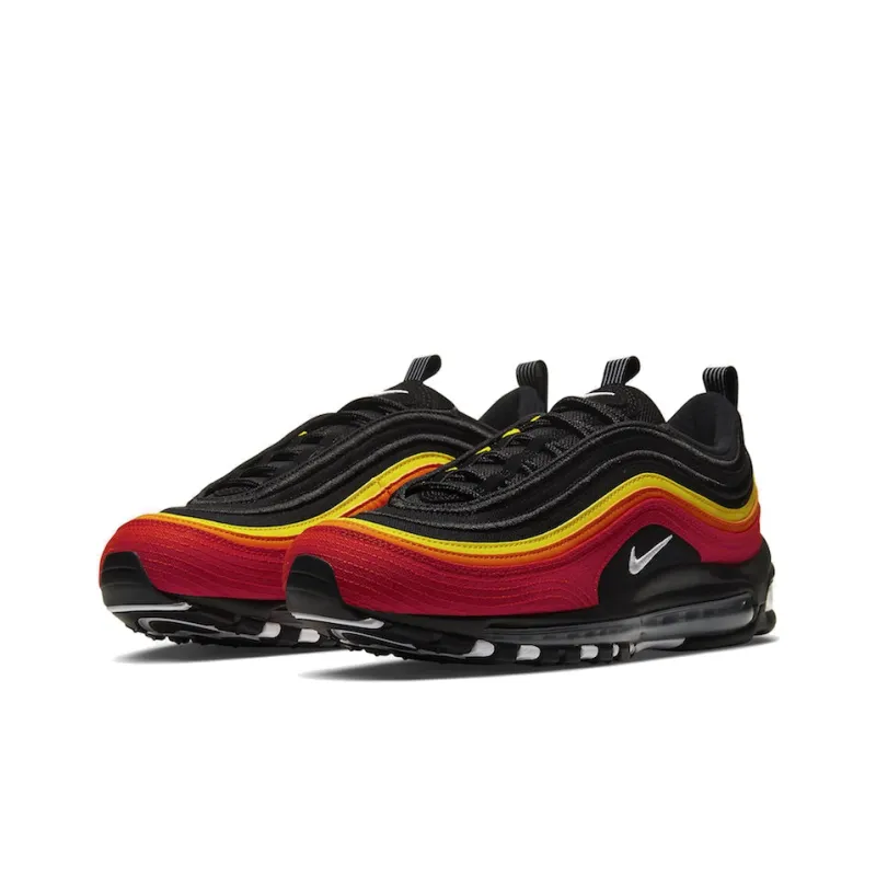 Nike Air Max 97 Black Chile Red Magma Orange-2