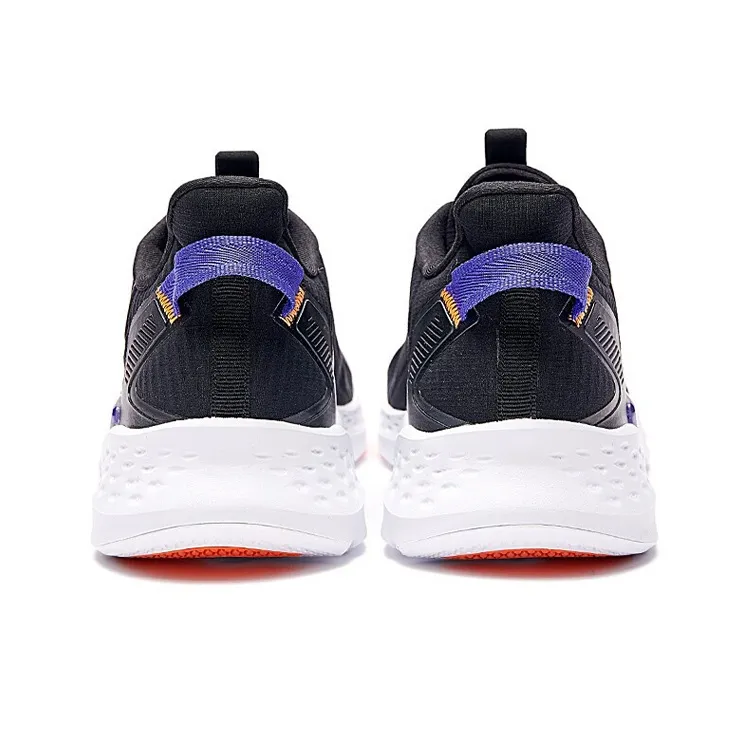361° Rain Screen Low Top Running Shoes Men's Black Purple-2