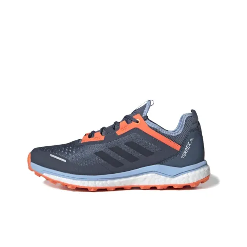 Adidas Terrex Agravic Running Shoes Women's Low-Top Navy Blue