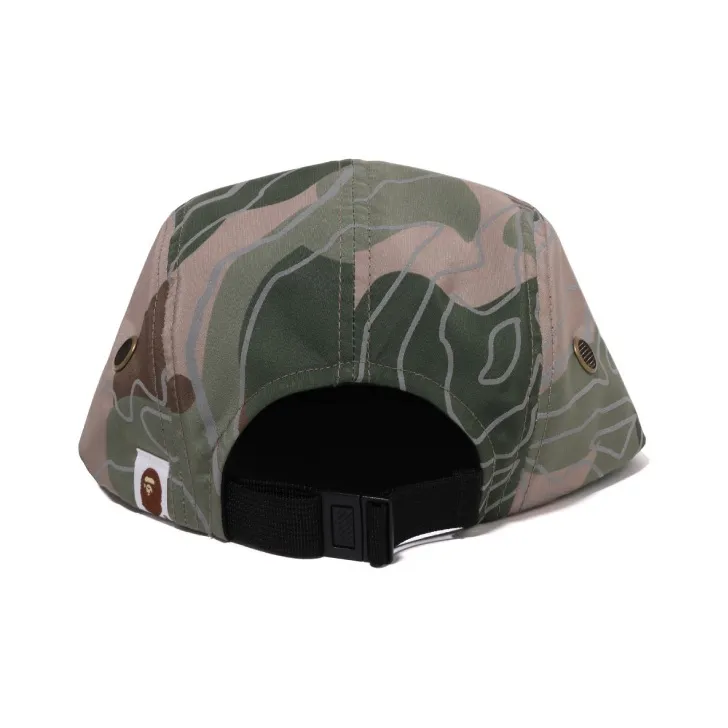 A BATHING APE Layered Line Camo Jet Cap-2