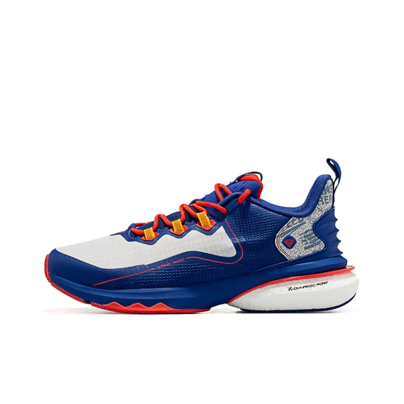 DC CHAOREN x XTEP Cushioning Anti-Slip And Wear-Resistant Low-Top Running Shoes Men's Blue Gray-0