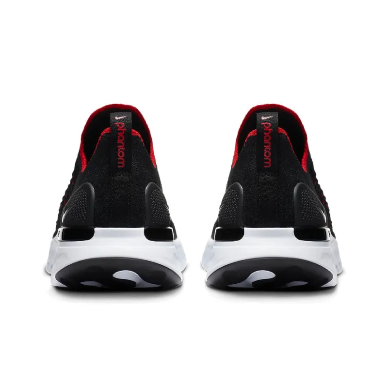 Nike React Phantom Run Flyknit 2 Black University Red-4