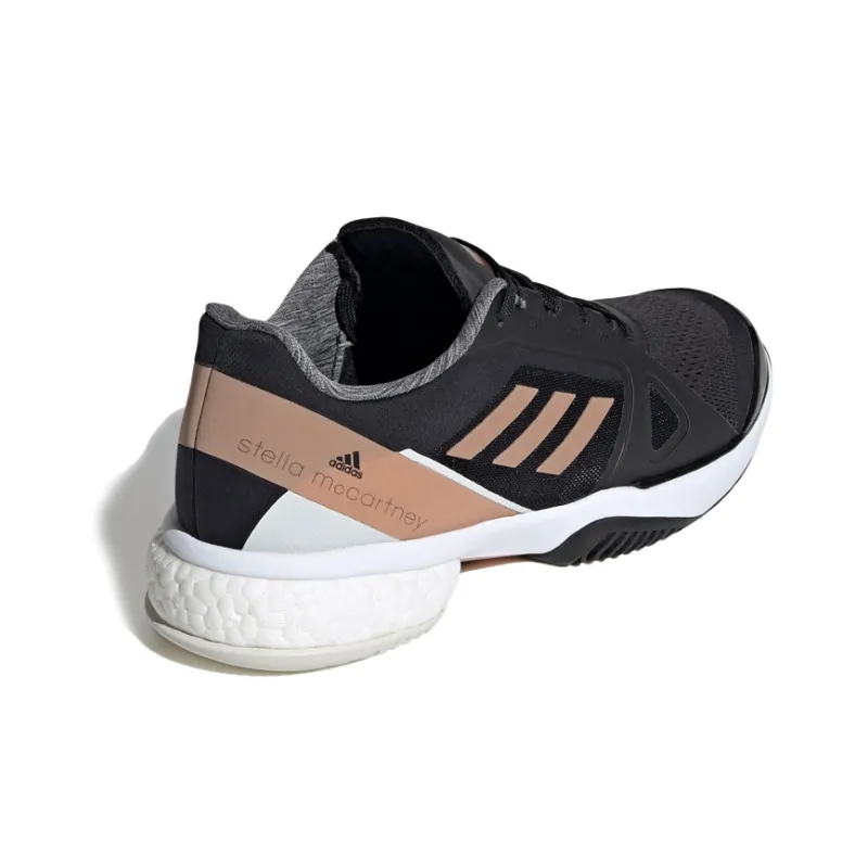 Adidas Barricade Boost Stella McCartney Black Copper Metallic Women's-3