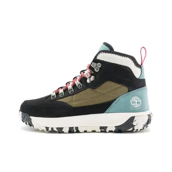 Timberland Greenstride Motion 6 Inch Waterproof Mid Hiking Boots 'Black Nubuck' Women's