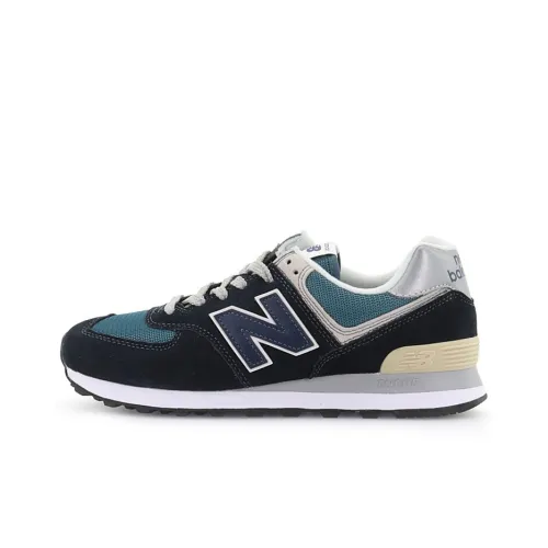 New Balance 574 Dark Navy Marred Blue