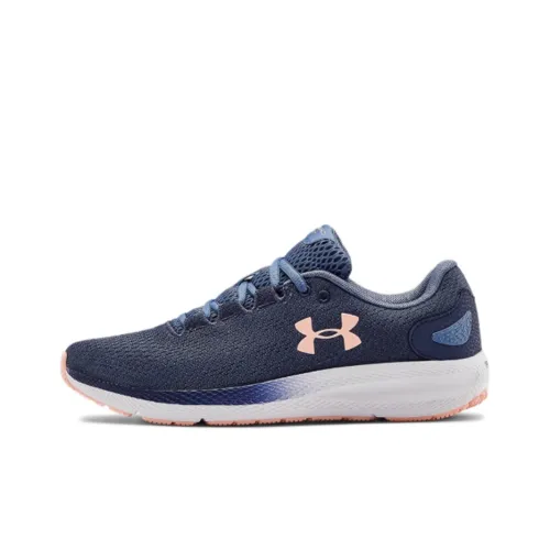 Under Armour Pursuit Running Shoes Women's Low-Top Dark Blue Pink