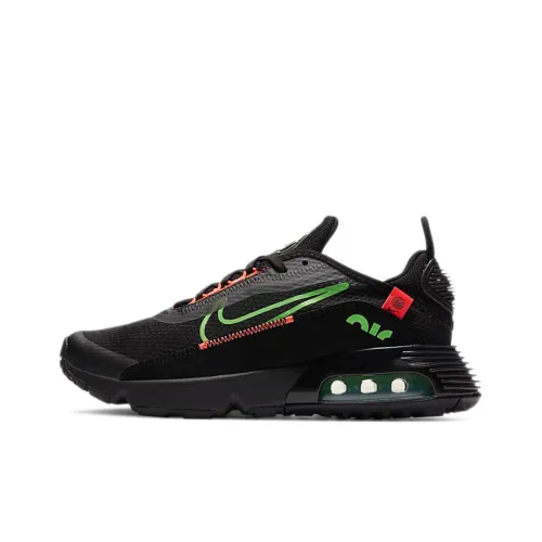 Nike Air Max 2090 Black Green Strike Crimson GS