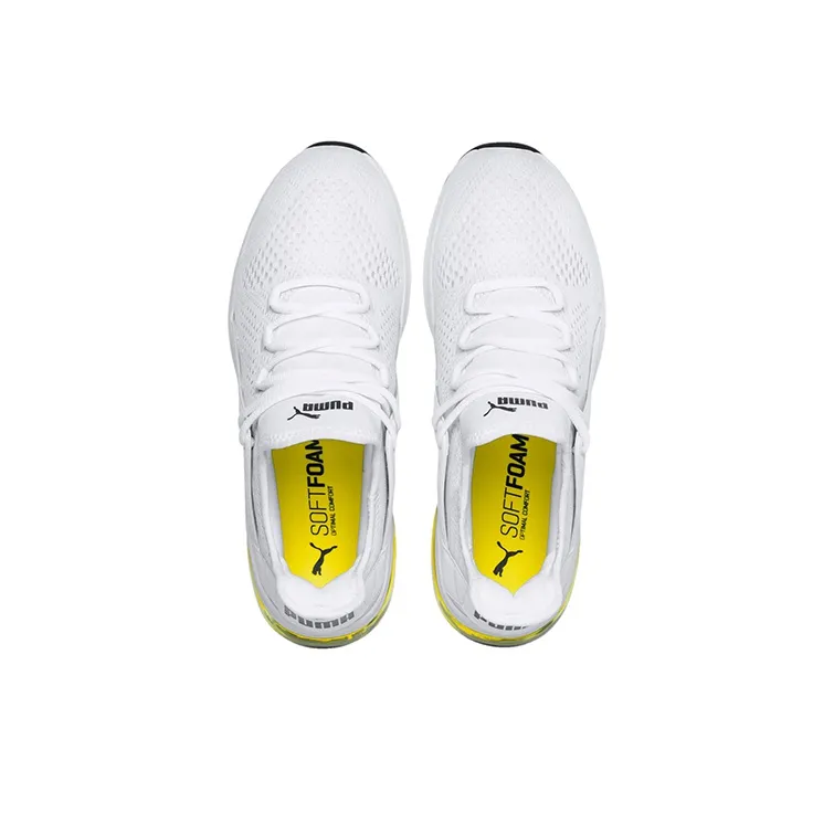 PUMA Electron Street Eng Mesh 'White Yellow'-2