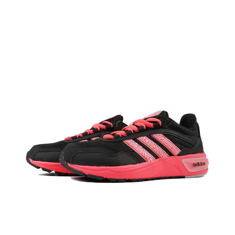 Adidas Neo Tis Runner Black/Red Women's-2