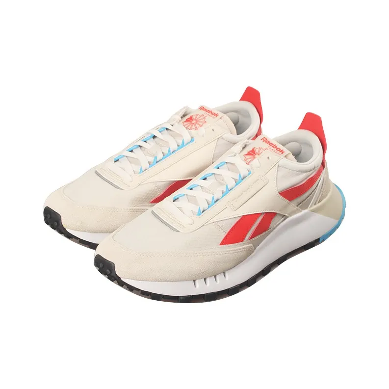 Reebok Classic Leather Legacy Alabaster Laser Red-3