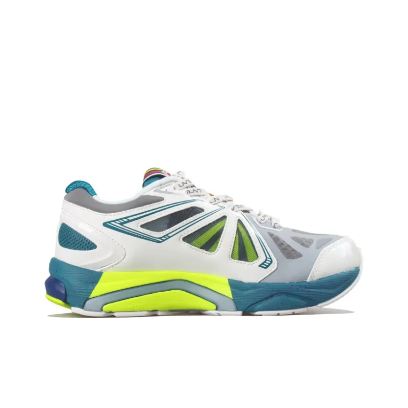 LiNing Furious Rider 3 OG Cushioning Low Top Running Shoes Women's Gray White Blue-1