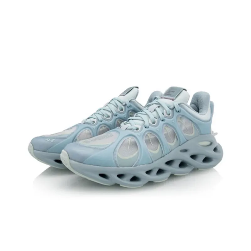 LiNing Arc ACE Anti Slip Wear Resistant Low Top Running Shoes Unisex Antarctic Gray-2
