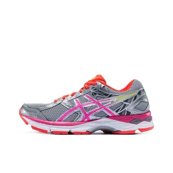 Asics Gel-Exalt 3 Anti-Slip And Wear-Resistant Breathable Low-Top Casual Running Shoes Women's Silver Pink