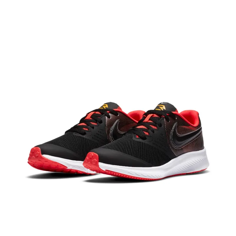 Nike Russell Wilson X Star Runner 2 'Black Laser Crimson' Gs-2