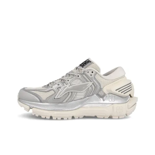 LiNing Kuafu Low Top Running Shoes Men's Ginkgo Paris Fashion Week