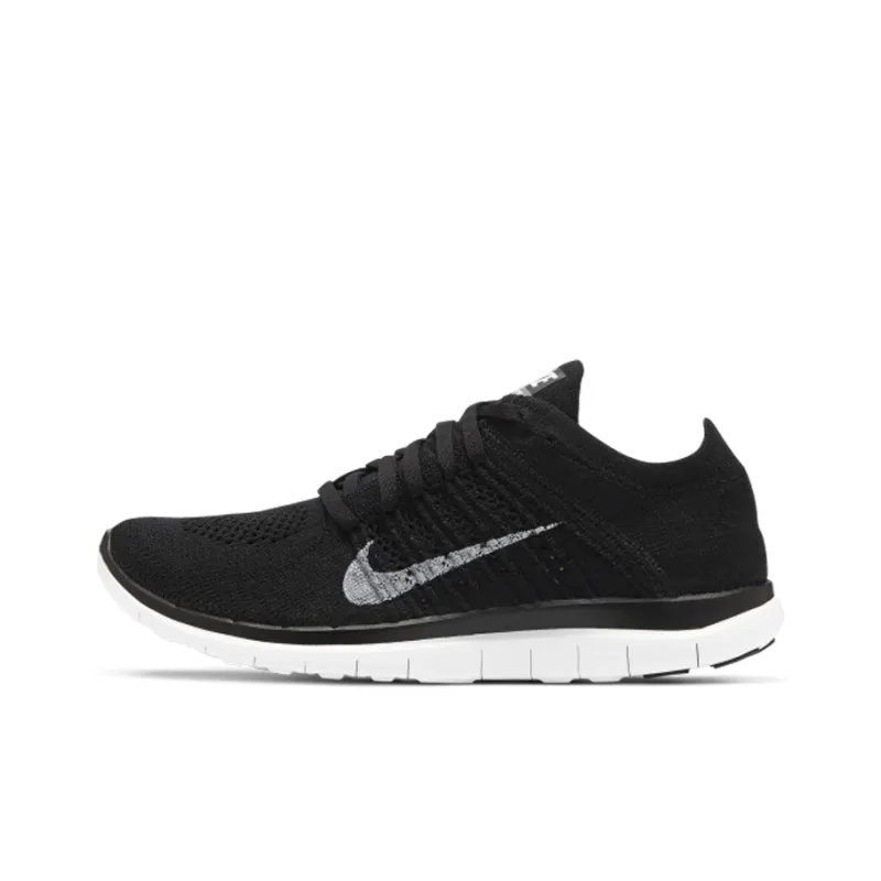 Nike Free 4.0 Flyknit Black White 2020 Women's-0