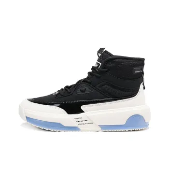 PEAK Taichi Star Leap Cushioning Wear Resistant High Top Running Shoes Women's Black