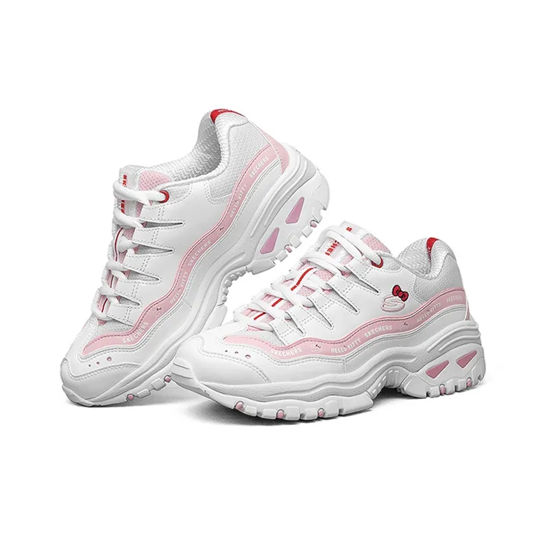 Skechers Hello Kitty X Skechers Low Top Pink/White Women's-2