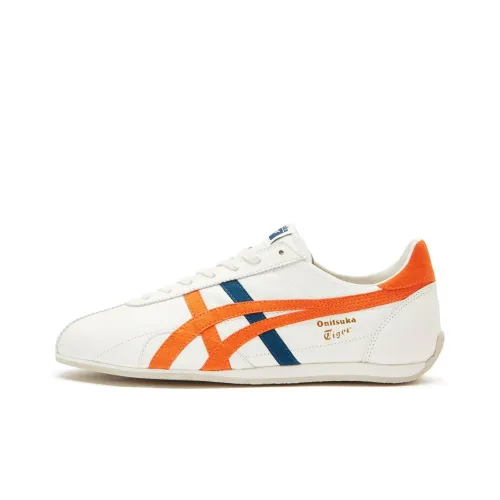 Onitsuka Tiger Runspark Running Shoes Unisex Low-Top White/Orange/Blue