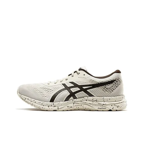 Asics Gel-Excite 6 Running Shoes Men Low-Top Beige Coffee/Black