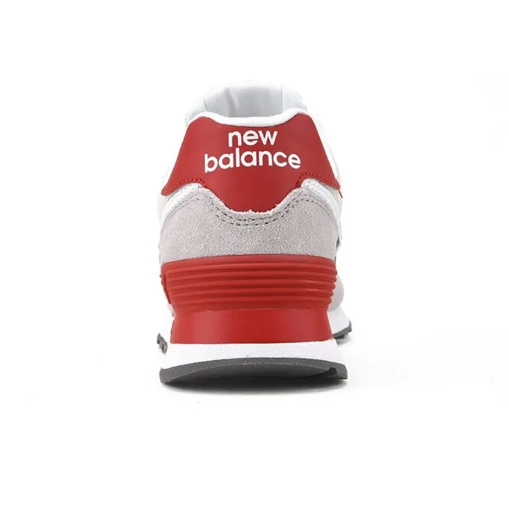 New Balance 574 Series Of Grey Red Women's-3