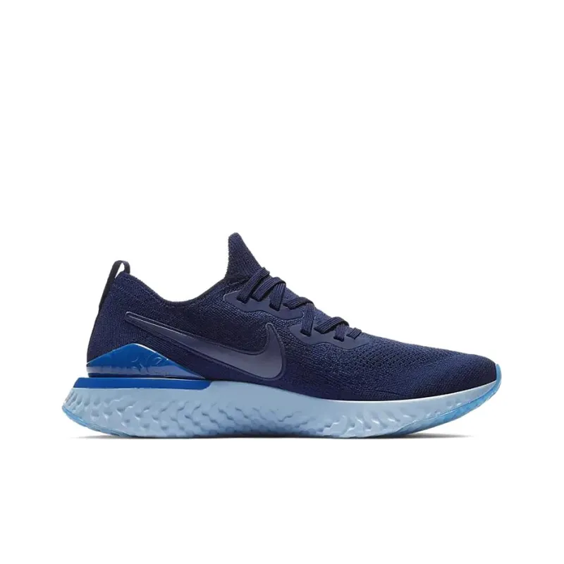 Nike Epic React Flyknit 2 Blue Void-1