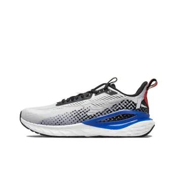 XTEP Dynamic Foam Cushioning Low Top Running Shoes Men's Light Gray Black