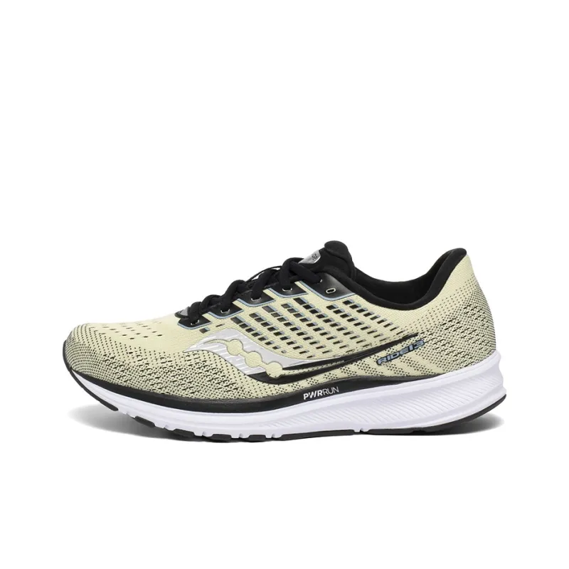 Saucony Ride 13 Running Shoes Men Low Top Yellow Black-0